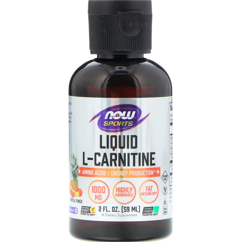 L-Carnitine Liquid, Tropical Punch Flavor, 1,000mg