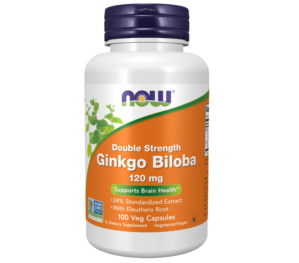 Ginkgo Biloba, Double Strength 120 mg