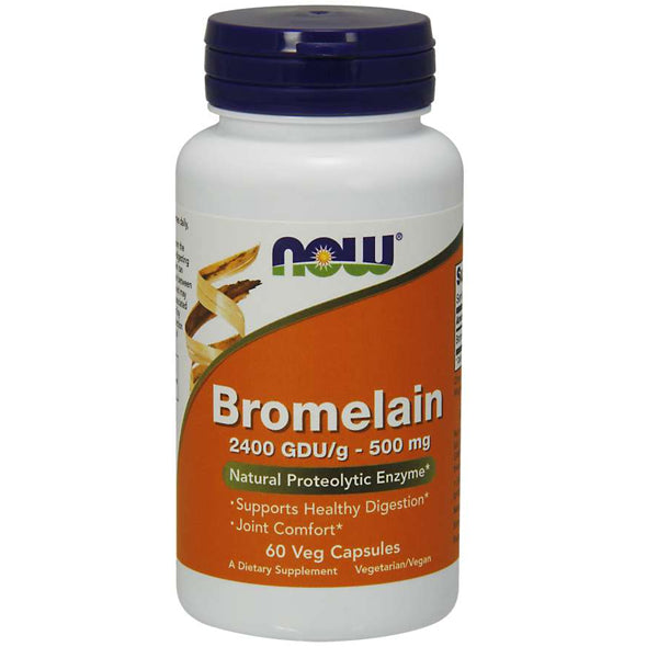 NOW Bromelain, 500 mg | Natural Protein Digesting Enzyme