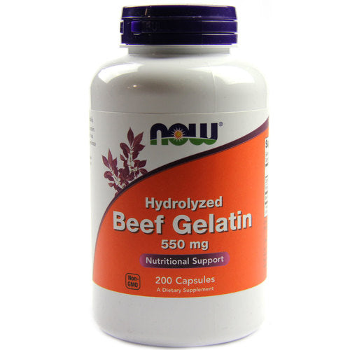 Hydrolyzed Beef Gelatin, 550 mg