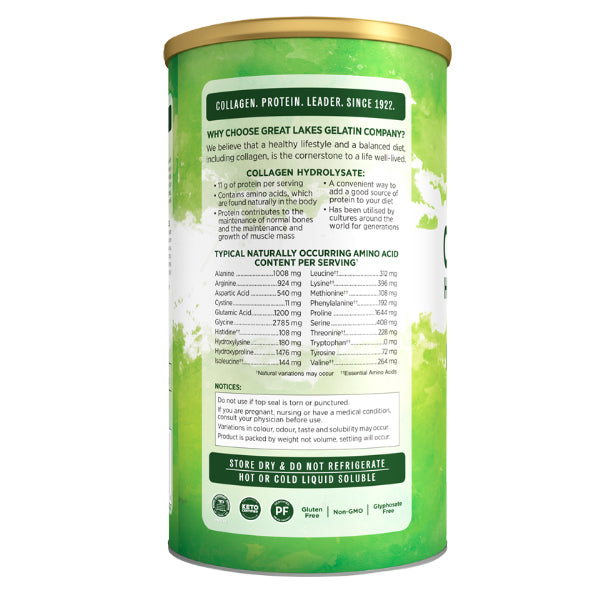 Great Lakes Gelatin Co., Collagen Hydrolysate (20 Stick BOX)