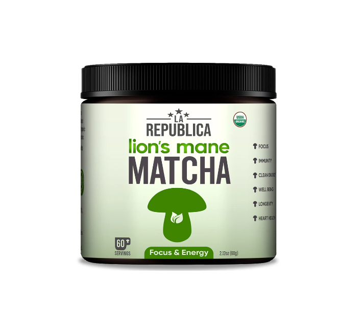LaRepublica Matcha with Lions Mane