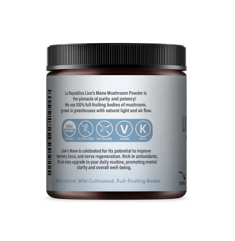 LaRepublica Mushroom Powder - Lions Mane