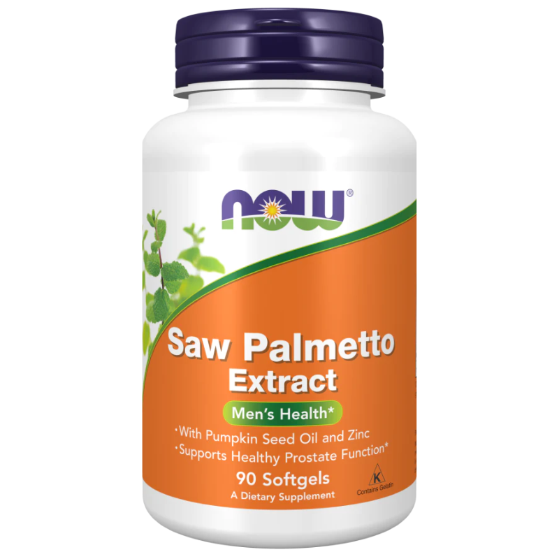 Saw Palmetto Extract 80mg + Pumpkin Seed Oil & Zinc