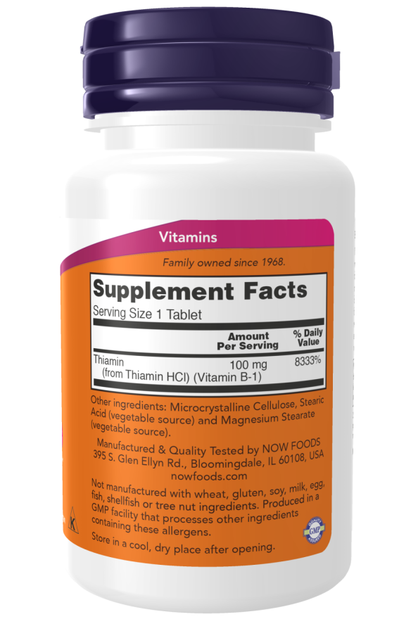 Vitamin B-1, 100mg