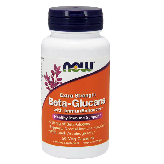 NOW® Beta-Glucans, Extra Strength 250mg