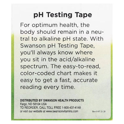 PH Testing Tape with Dispenser 1 Kit, approx 4.5 meters