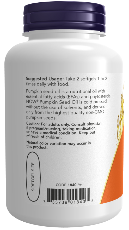 Pumpkin Seed Oil, 1000 mg