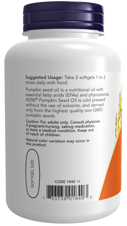 Pumpkin Seed Oil, 1000 mg