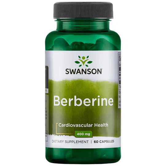 Berberine 400mg 60 Caps | Swanson Premium Brand Berberine