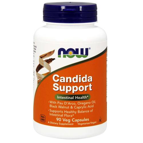 NOW Candida Support W/ Caprylic Acid, Biotin, oregano & more