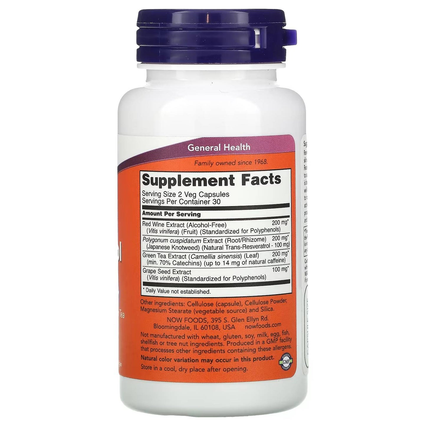 Natural Resveratrol 50mg