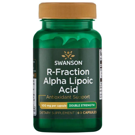 R-Fraction Alpha Lipoic Acid - Double Strength 100mg