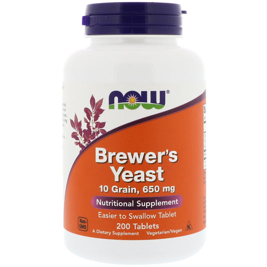 NOW® Brewer's Yeast 650 mg Tablets