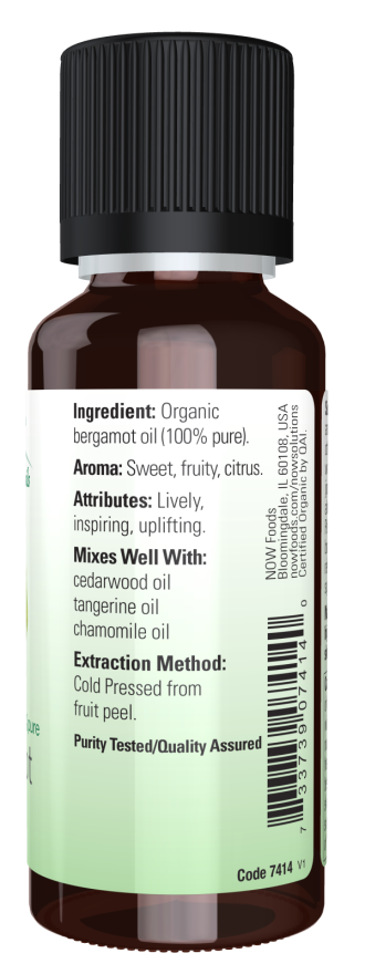 NOW Bergamot Oil (Citrus Bergamia)