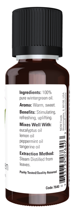 Wintergreen Oil (Gaultheria Procumbens)