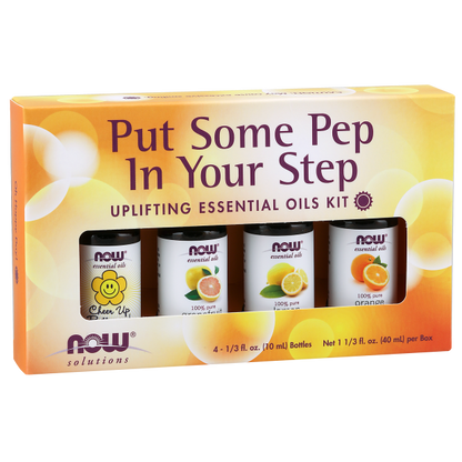 Put Some Pep in Your Step, Uplifting Essential Oils Kit