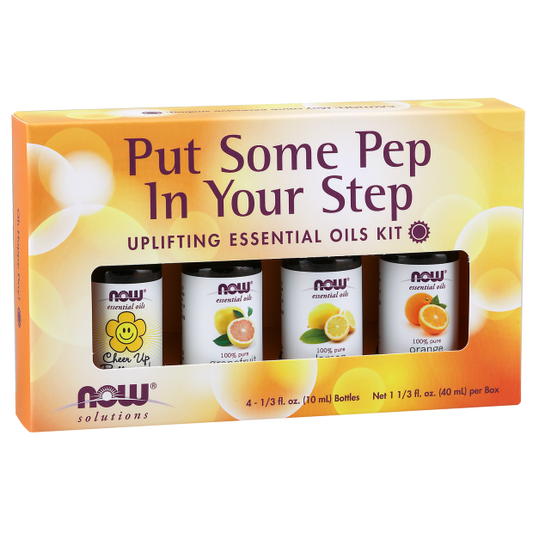 Put Some Pep in Your Step, Uplifting Essential Oils Kit