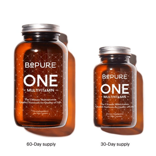 BePure One | High-quality Daily Multivitamin Packed with Bioavailable Ingredients