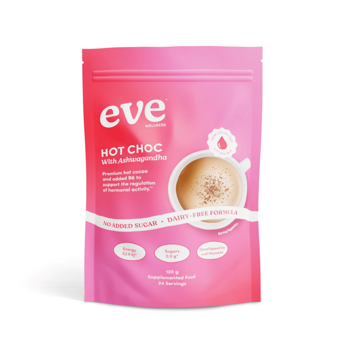 Eve Hot Choc With Ashwagandha 120g