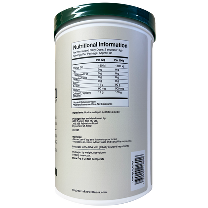 Great Lakes Gelatin Co., Collagen Peptides Hydrolyzed