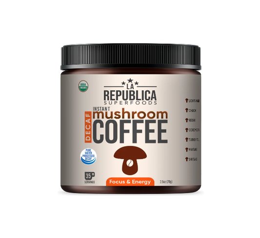 LaRepublica Instant Mushroom Coffee Decaf