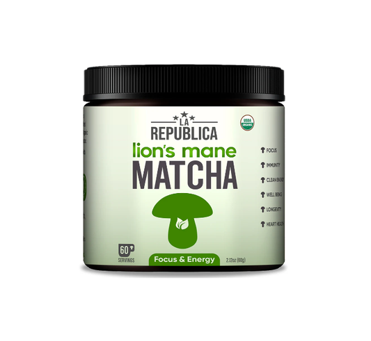 LaRepublica Matcha with Lions Mane