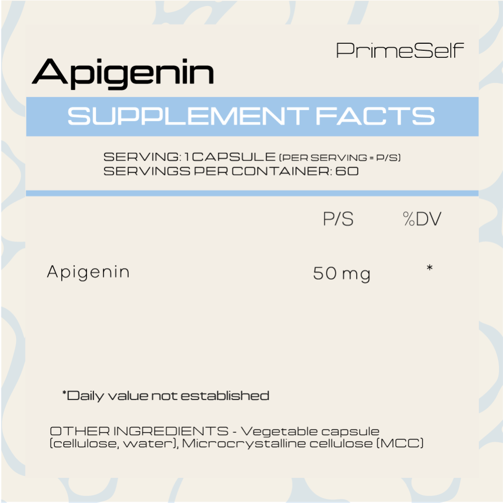 Primeself Apigenin 50mg