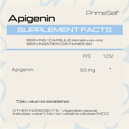 Primeself Apigenin 50mg