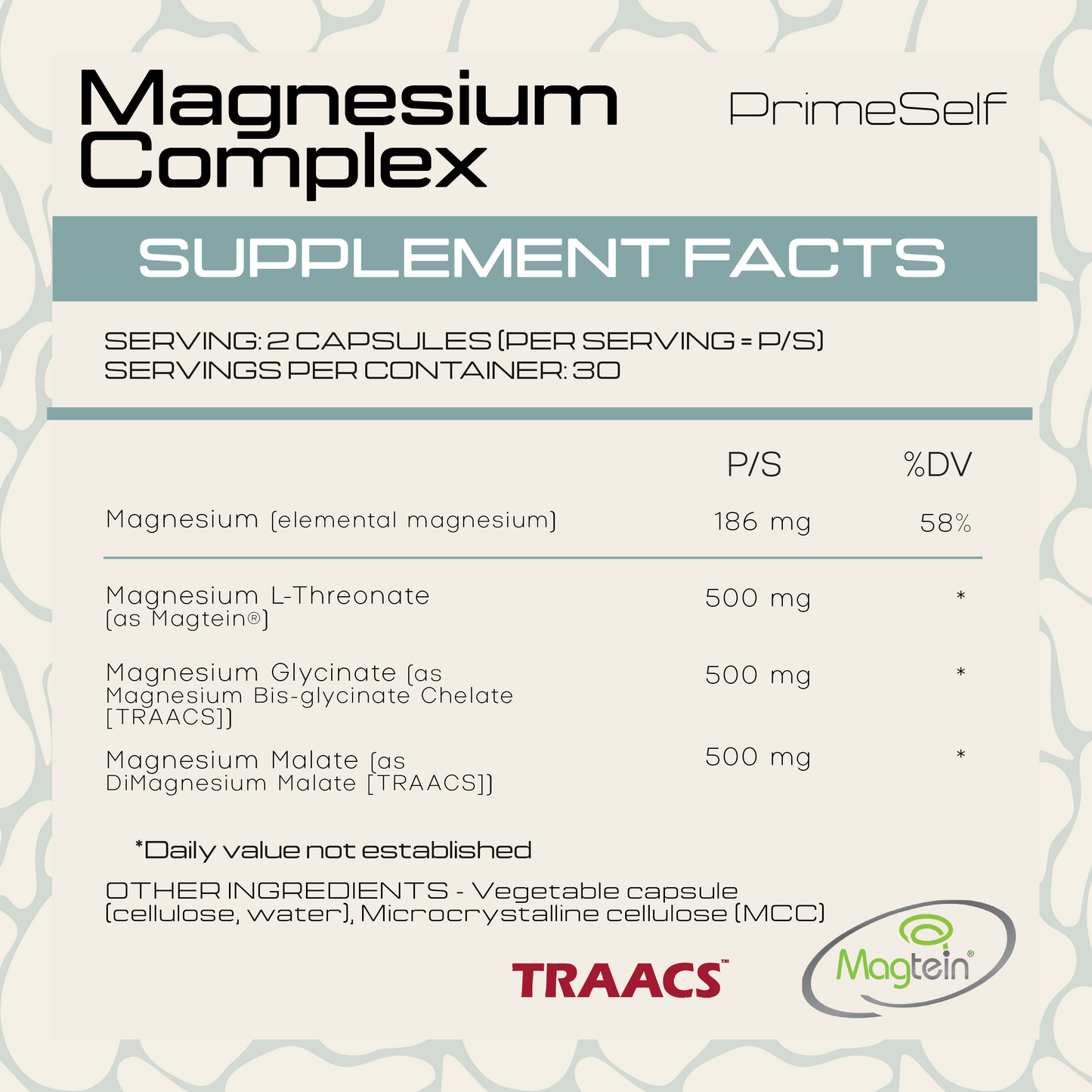 Primeself Magnesium Complex