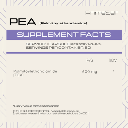 Primeself Palmitoylethanolamide (PEA)