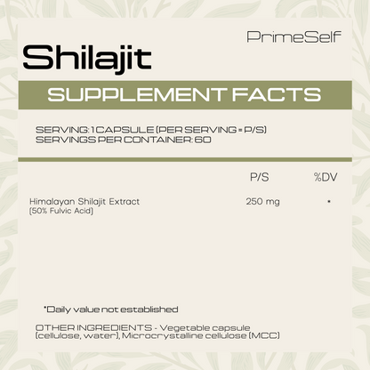 Primeself Shilajit