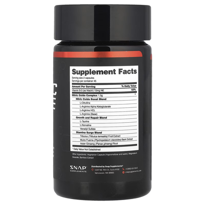 SNAP Nitric Oxide Booster