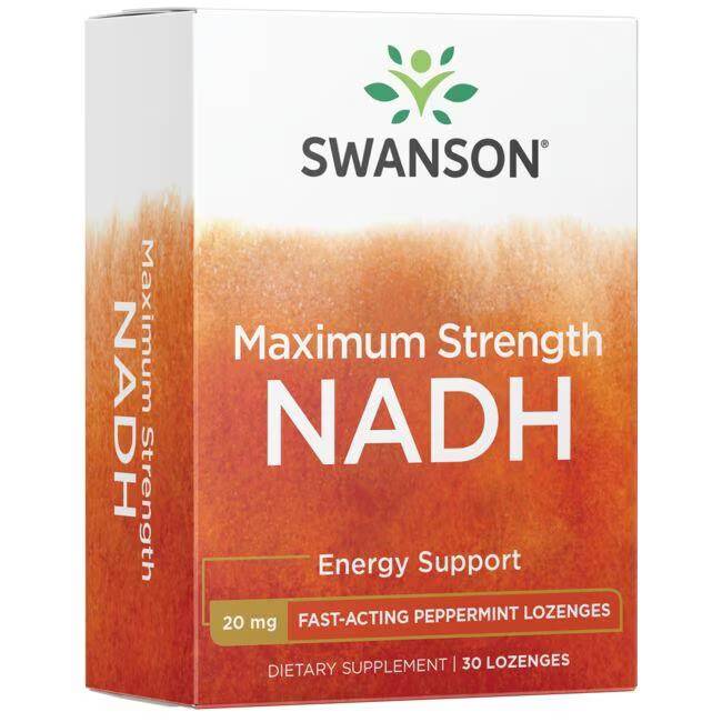 NADH - Fast-Acting Peppermint Lozenges 10mg