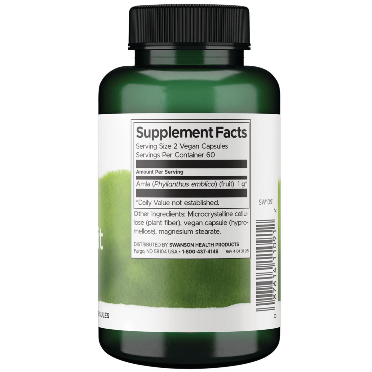 Swanson Amla Fruit (Full Spectrum) 500mg