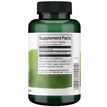 Swanson Amla Fruit (Full Spectrum) 500mg