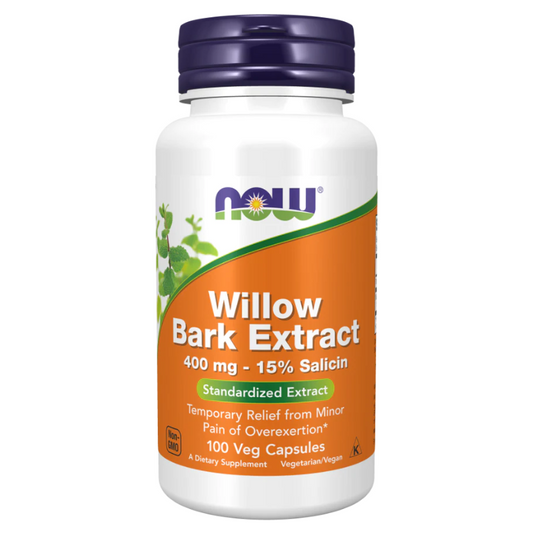 Willow Bark Extract, 400mg 100VC