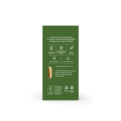Natroceutics Lions Mane Bioactive 60 Capsules