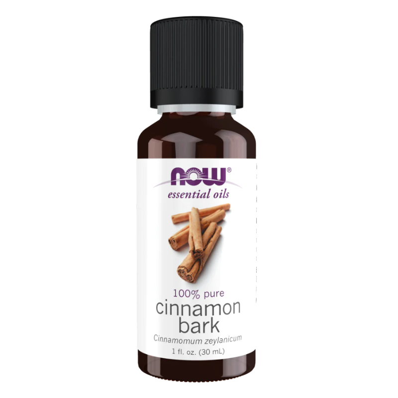 NOW 100% Pure Cinnamon Bark Oil (Cinnamomum Zeylanicum)