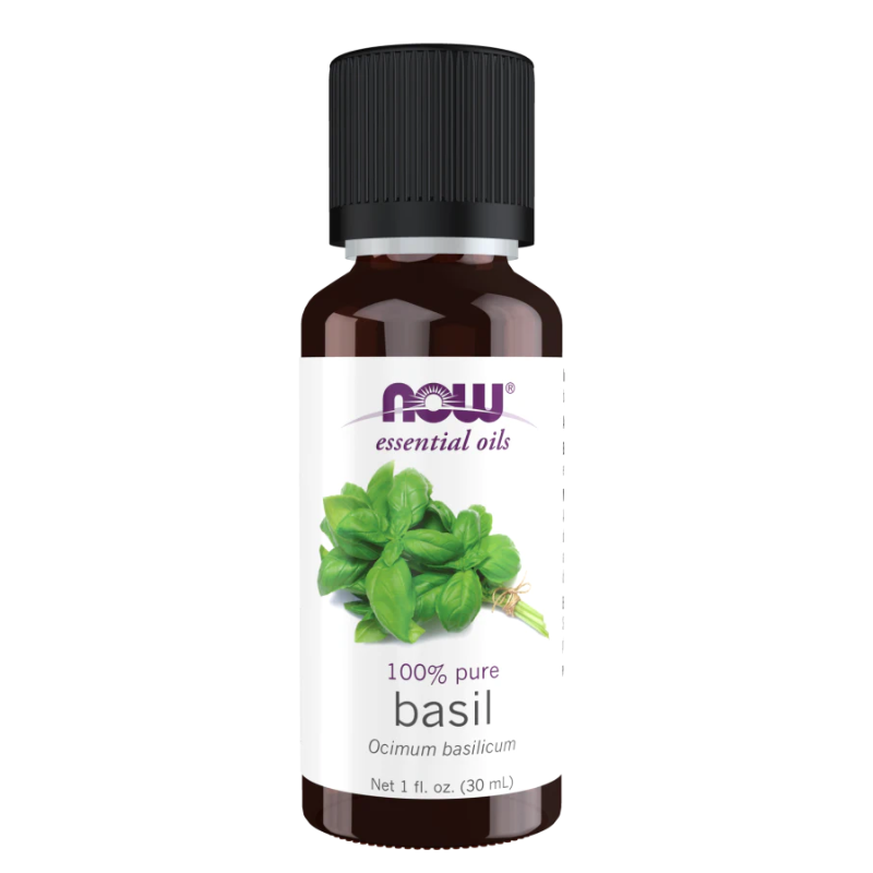 NOW 100% Pure Basil Oil (Ocimum Basilicum)