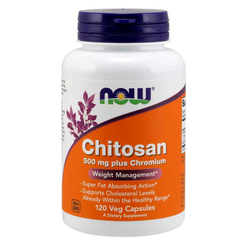 NOW® Chitosan, 500 mg Plus Chromium