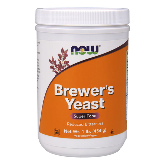 NOW® Brewer's Yeast Debittered | Genuine Whole Food Supplement