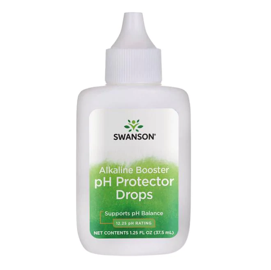 Swanson Alkaline Booster pH Protector Drops | Balances Your pH Level for Better Health