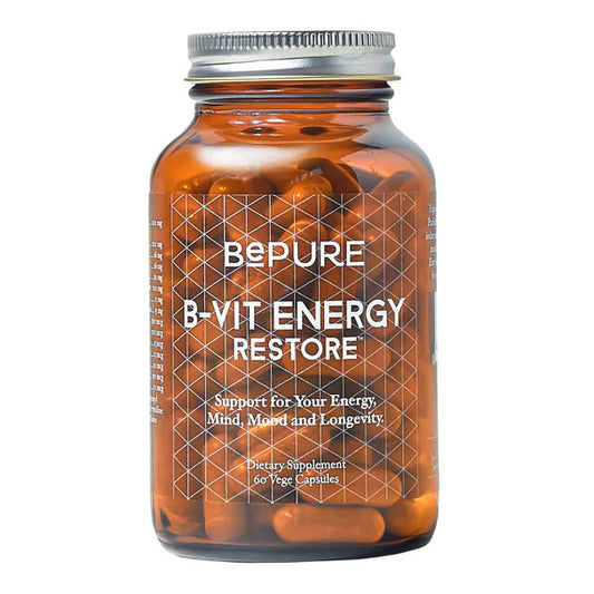 BePure B-Vit Energy Restore | High Strength B-Vitamins and Nutrients