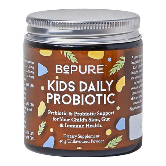 BePure Kids Daily Probiotic 40g | Prebiotic and Probiotic Support for Your Child’s Skin