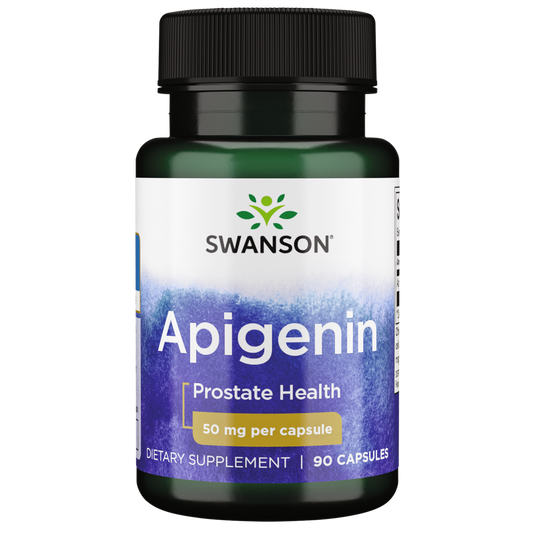 Swanson Apigenin 50mg, 90 Caps | Supports Prostate Health