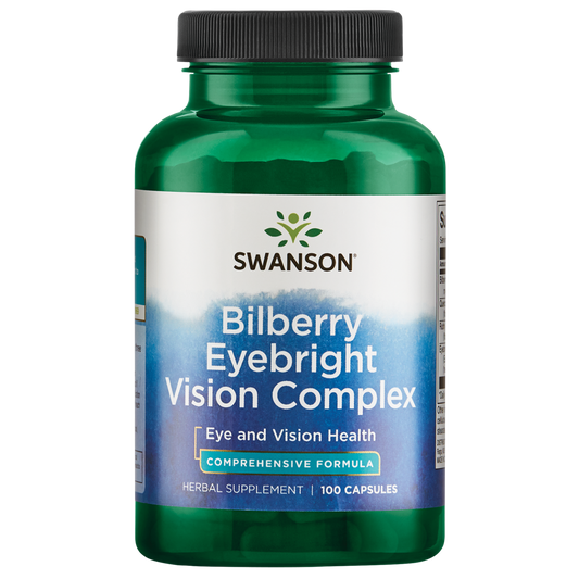 Swanson Bilberry Eyebright Vision Complex 100 Caps